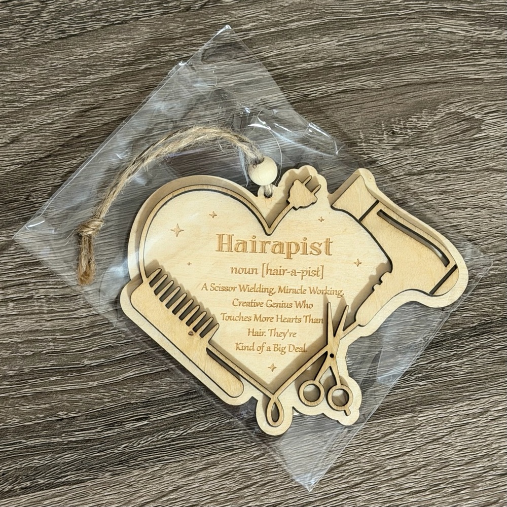 Hairdresser Christmas Ornament In Box